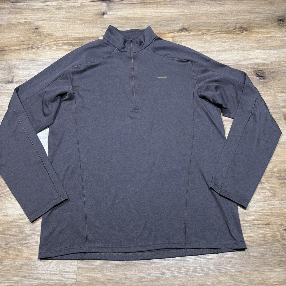 Patagonia Men's XL Capilene 3 Performance Midweight Base layer Long Sleeve Brown